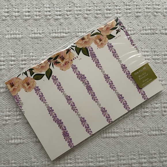 Floral Weekly Planner - Picture 2 of 2